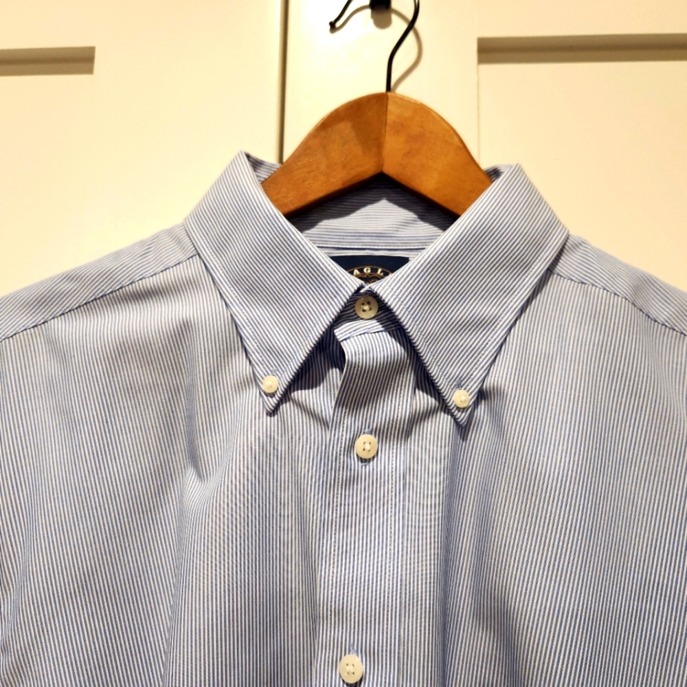 New Men's Dress Shirt - Eagle- sz L, Never Worn